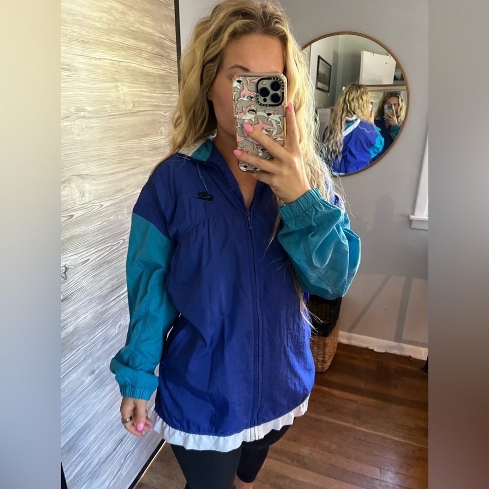 Nike Vintage Colorblock Jacket Large - Picture 3 of 13